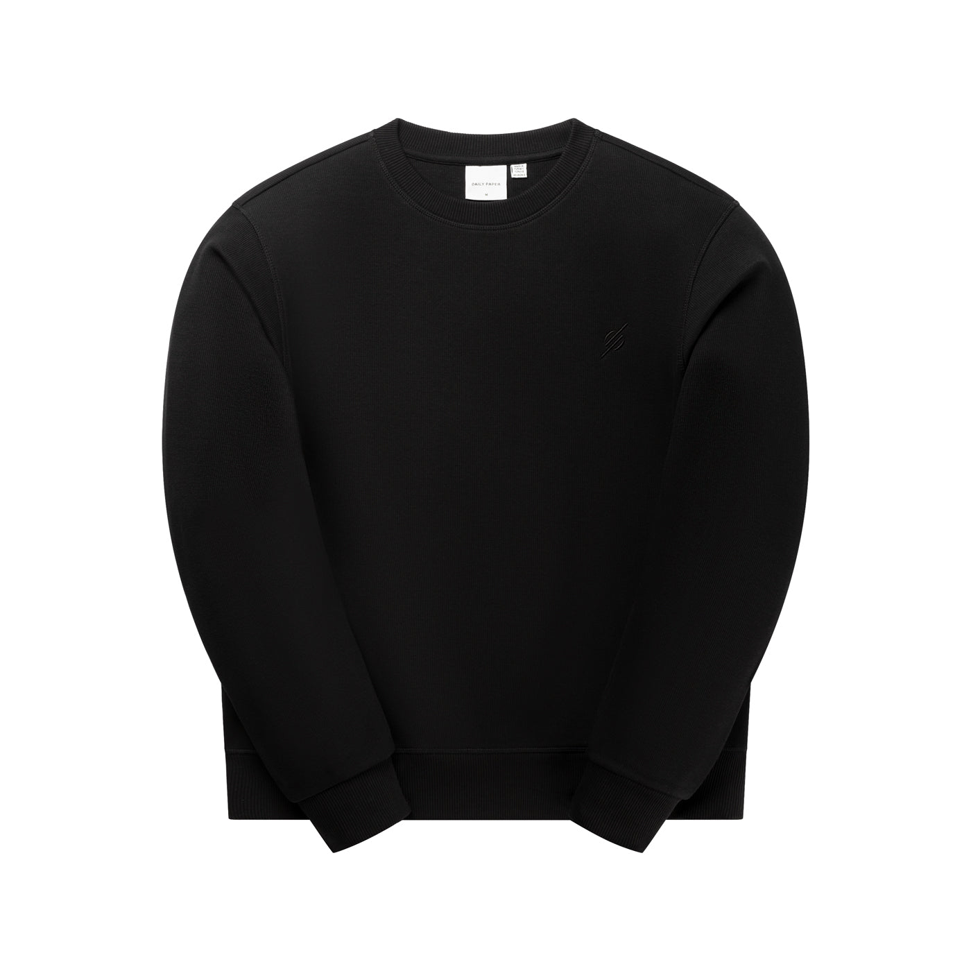 Black Mono Rib Sweater