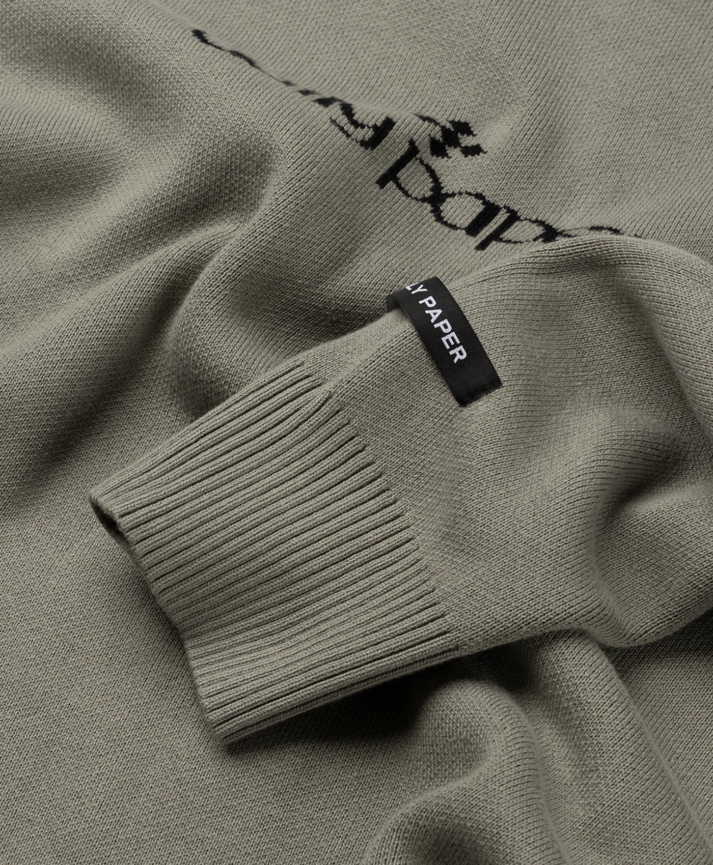 Shadow Green Forum Knit Sweater