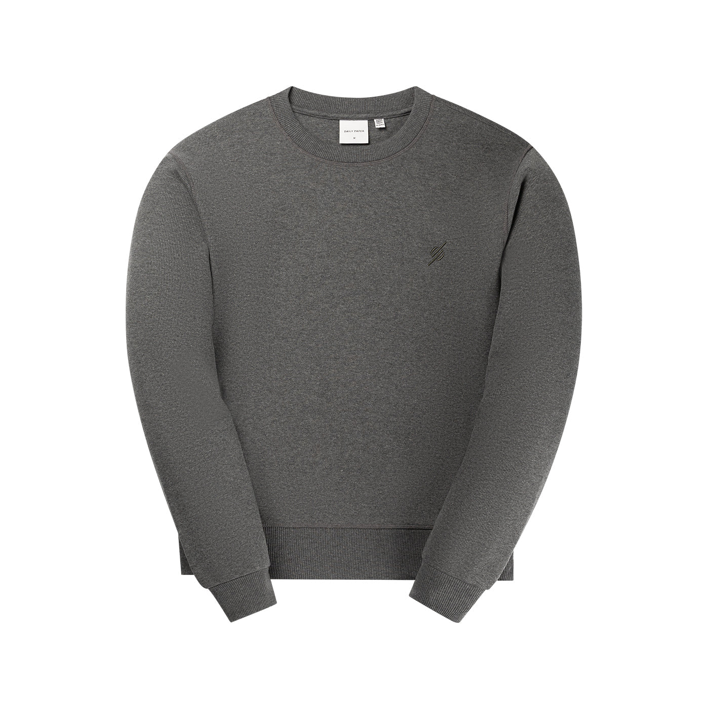 Grey Marl Mono Rib Sweater