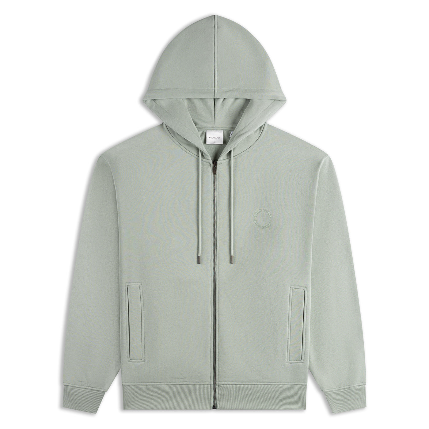 Iceberg Green Orbit Emb Zip Hoodie