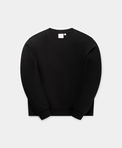 Black Mono Rib Sweater