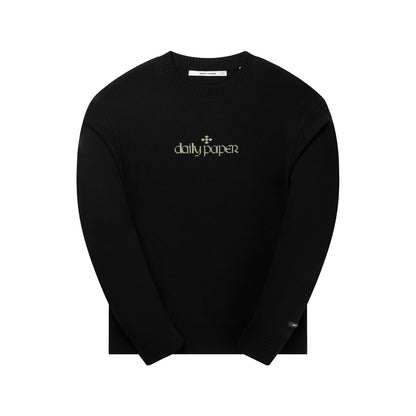 Black Forum Knit Sweater