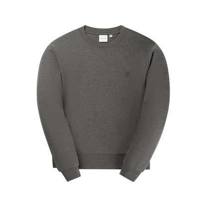 Grey Marl Mono Rib Sweater